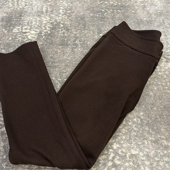 ALICE & OLIVIA SIZE 2 KNIT PANT IN AN AMAZING BROWN COLOR - Picture 3 of 10